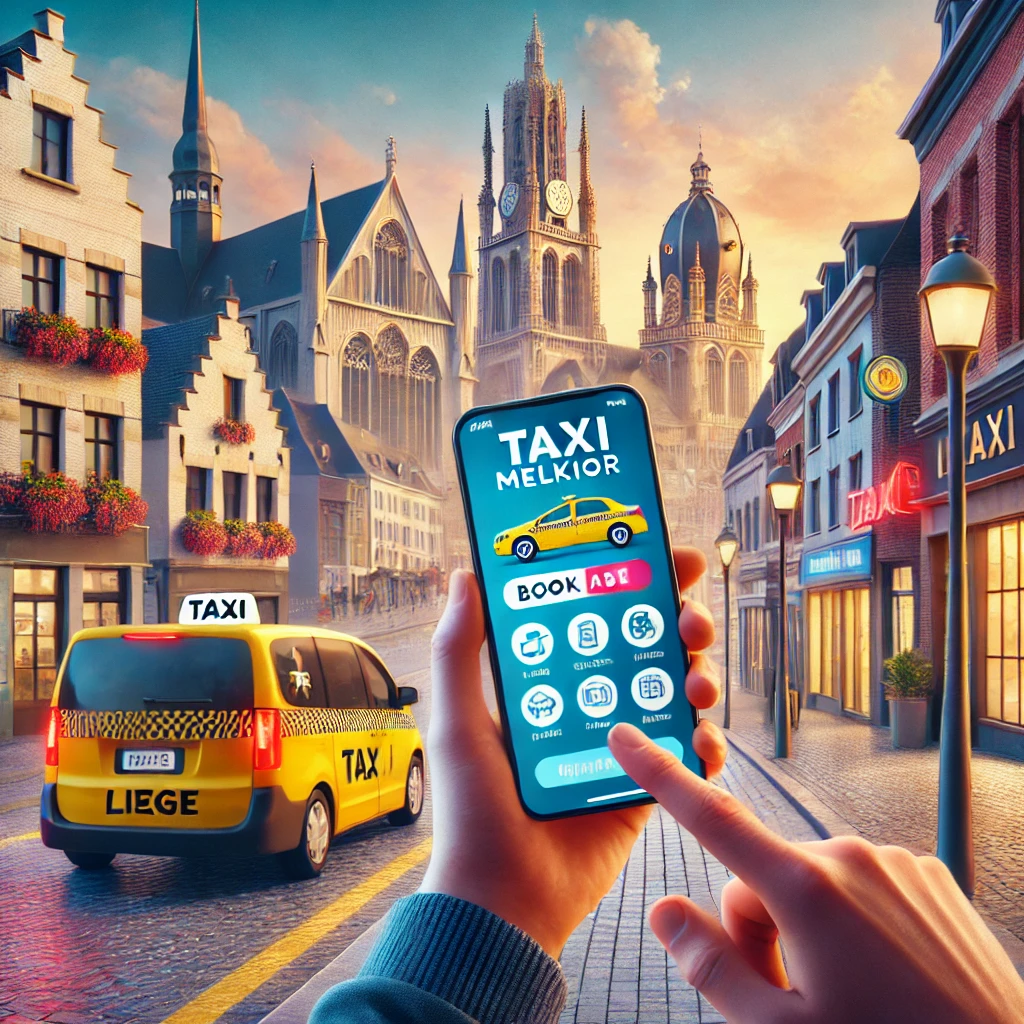 Taxis Melkior à Liège : une application pour faire face à Uber